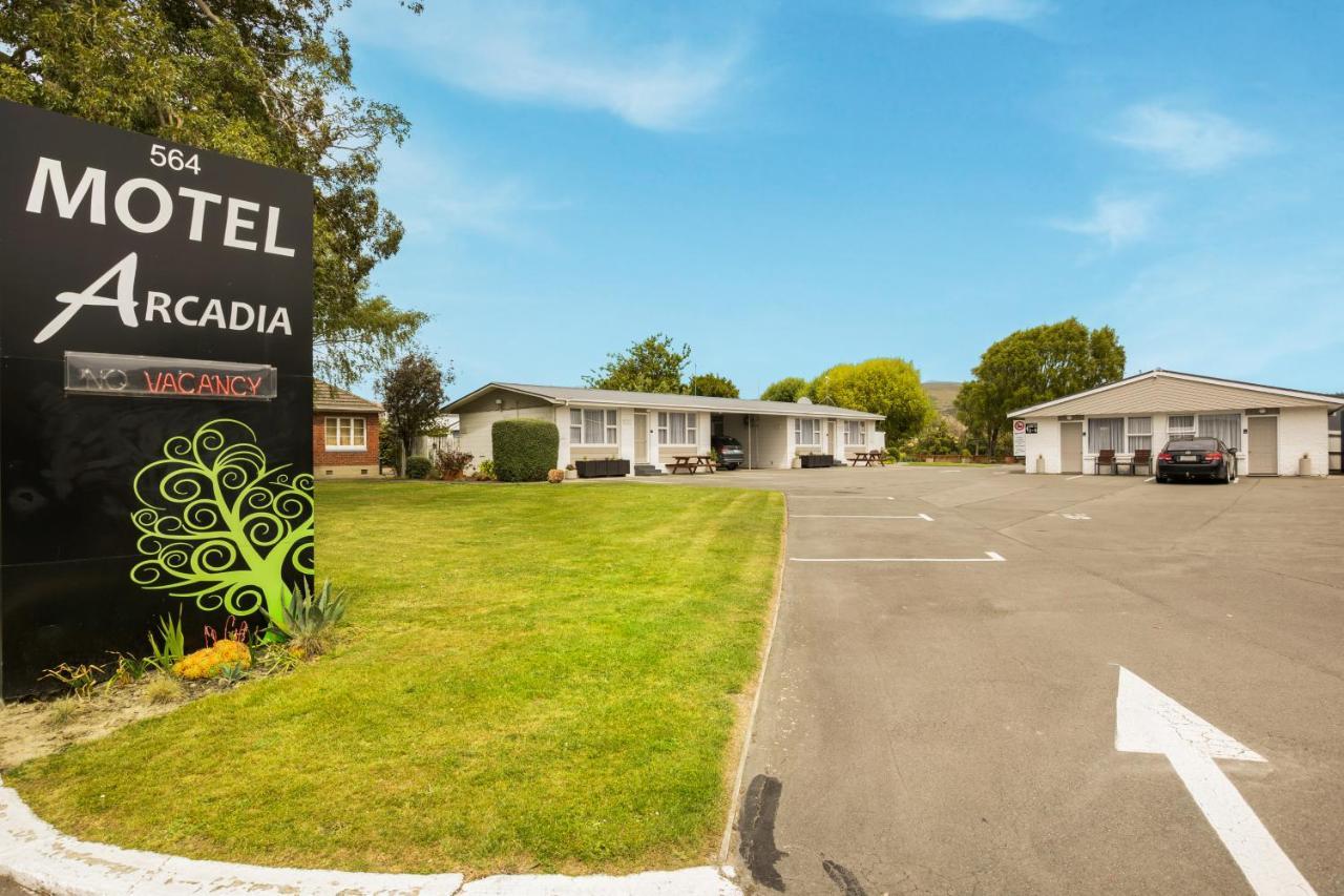 Arcadia Motel Christchurch Bagian luar foto