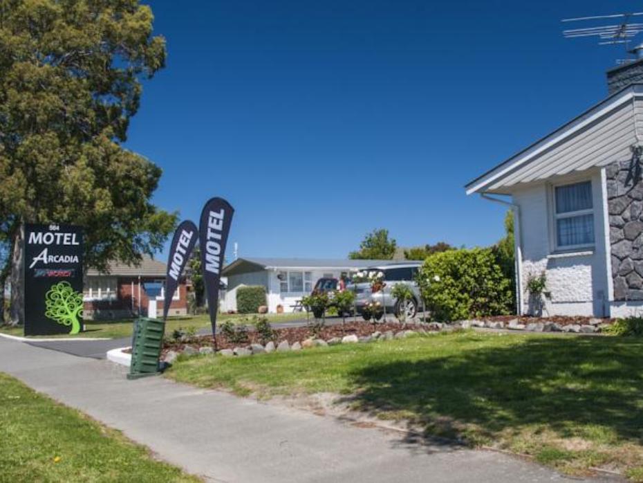 Arcadia Motel Christchurch Bagian luar foto