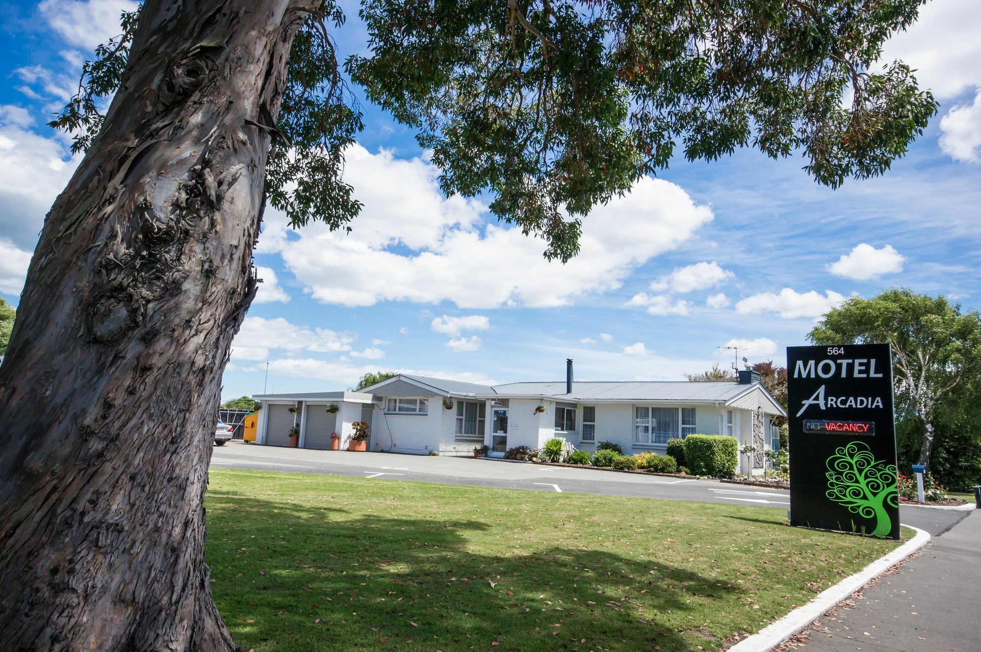 Arcadia Motel Christchurch Bagian luar foto
